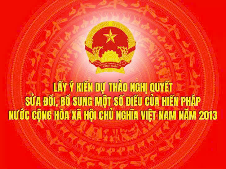 Tuyên truyền, tổ chức thực hiện lấy ý kiến đối với dự thảo Nghị quyết sửa đổi, bổ sung một số điều Hiến pháp năm 2013 trên ứng dụng VNeID